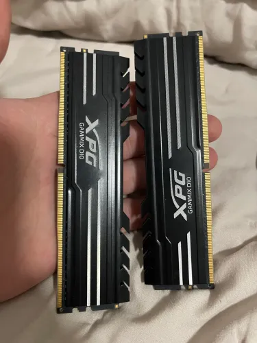 memória desktop gamer adata xpg gammix d10 8gb ddr4 3200 mhz