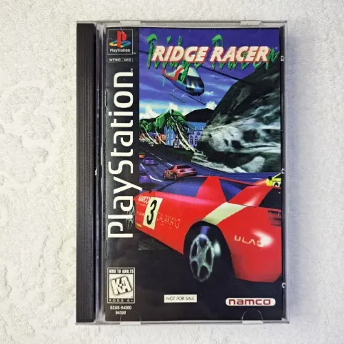 Ridge Racer Completo Longbox Original Americano Ps1 - Playstation 1