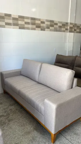 Sofá conjunto Luxo no linho importado