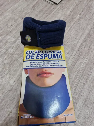 Colar Cervical Espuma