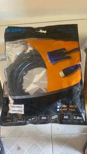 Cabo HDMI 3m - Alta Qualidade para Vídeo e Áudio em 4K!