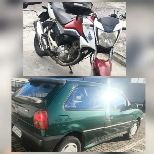Titan160/ gol 1.0 8v injeção casa assumir Parc.