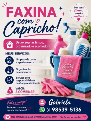 Serviço de limpeza 