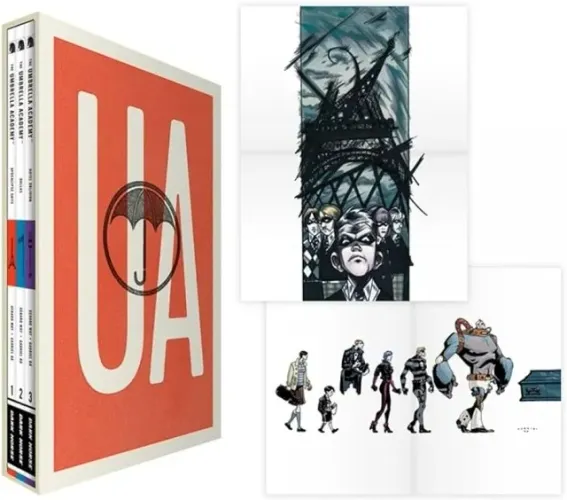 box hqs the umbrella academy em ingles