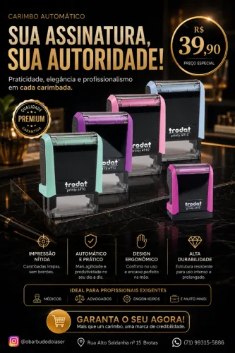 Carimbos profissionais