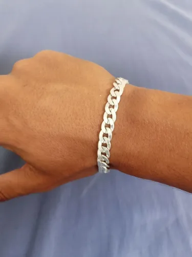 Pulseira de prata 8mm
