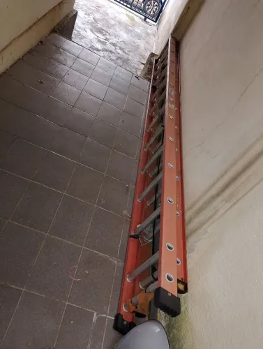 Escada de fibra, 6 metros 