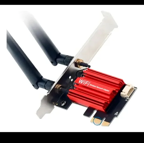 Placa WiFi Bluetooth Wireless PCI-Express AC 1200