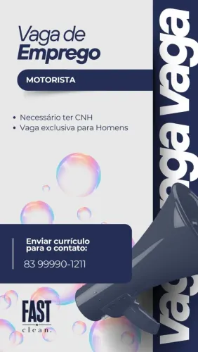 Vaga de motorista