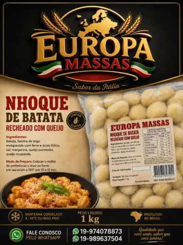 Nhoque gourmet recheado