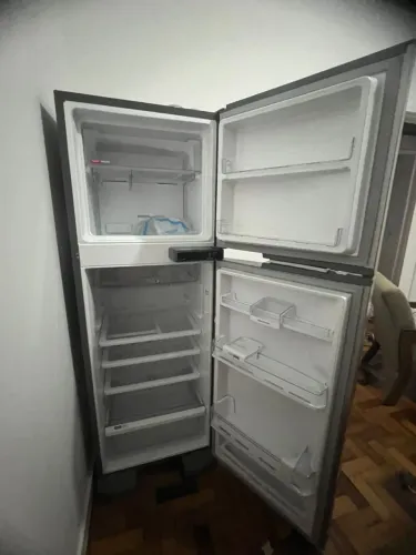 Geladeira brastemp nova frost free 385l inox