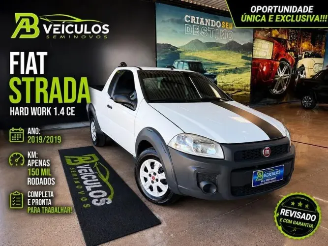 Fiat Strada Working Hard 1.4 Fire Flex 8V CE 2019