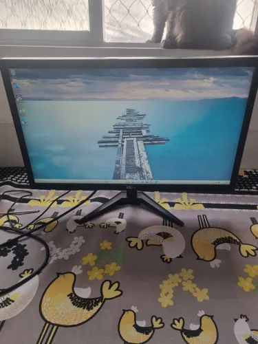 Monitor VXPro Full HD com HDMI, fonte e caixa