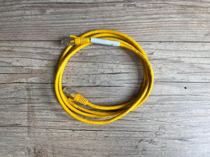 Cabo de Rede Ethernet RJ45 CAT5e - Internet/PC/Roteador