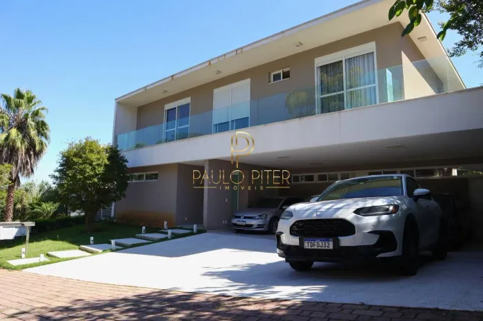 CASA MOBILIADA A VENDA NO RESIDENCIAL GÊNESIS 1 - SANTANA DE PARNAÍBA - SP / 488M² 5 SUÍTE