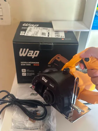 Serra mármore wap Esm 1300w, 127v, nunca usada.