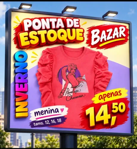 Blusinha -  Manga longa infantil 