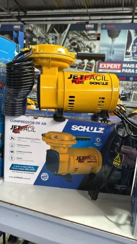 COMPRESSOR AR DIRETO 2,3 PES 1/3HP 40PSI MS2,3 JETFACIL 220V - SCHULZ