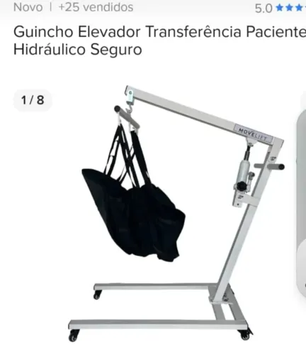 Guincho Elevador transferência de paciente - Hidráulico