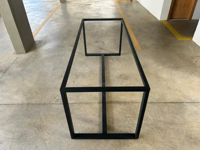 BASE DE MESA DE METALOM 80 x 40 - MESA DE 6 LUGARES