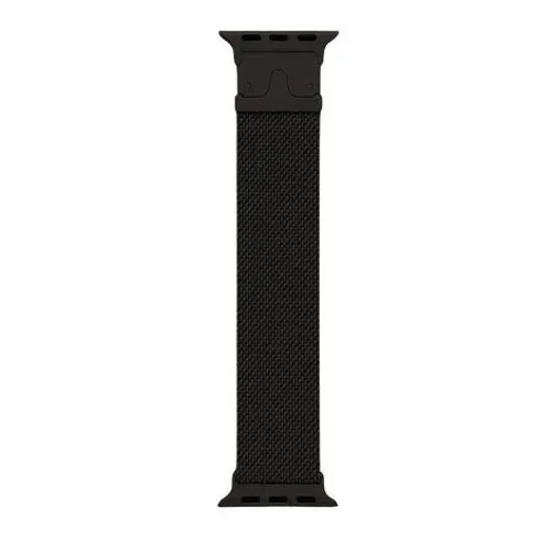 Pulseira Milanesa com fecho magnético 42mm/44mm/45mm/49mm cor preta