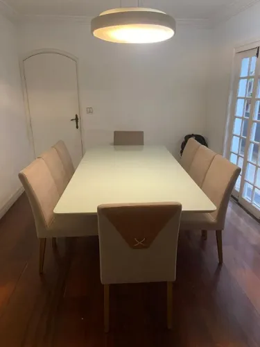 Mesa de Jantar Luxo 8 Lugares