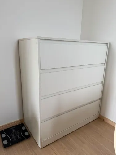 Cômoda Branca 4 Gavetas - Ótimo Estado