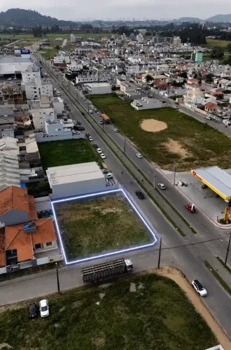 Terreno de esquina para locação em Tijucas SC!