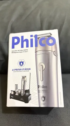 Aparador de pelos 12x1 Philco 