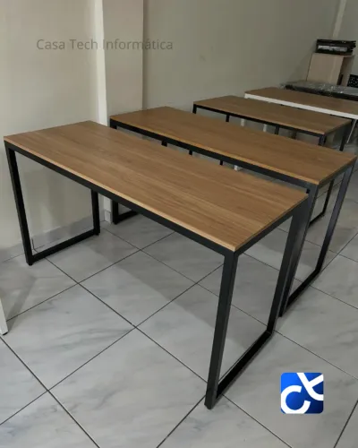 Escrivaninha Industrial 120cm | Entrega e Montagem Sem Custo