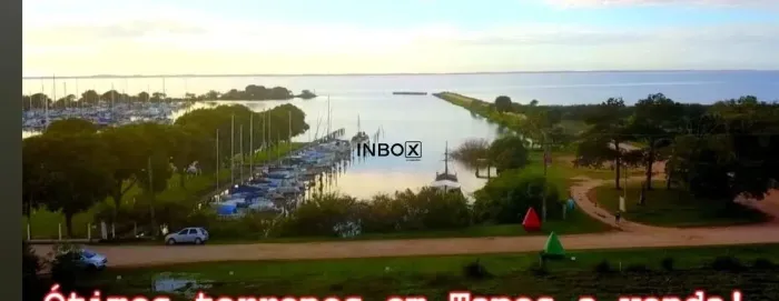 Terreno com 4.719,58 mt2 frente Lagoa e Clube Náutico em Tapes RS.