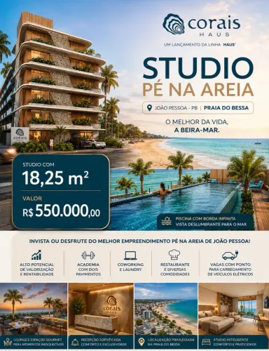 - VENDO - CORAIS HAUS  - Pé na Areia 