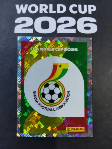 Figurinha GHA 1 - Escudo Gana