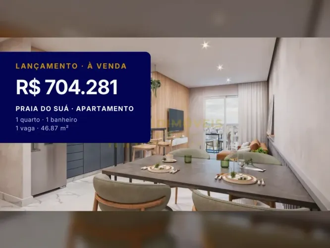 Viva com Estilo na Praia do Suá: Apartamento Perfeito para Jovens Profissionais!