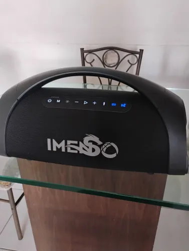 Imenso x73 Boombox mais grave atualidade 2 microfones karaoke JBL joog zealot  caixa som
