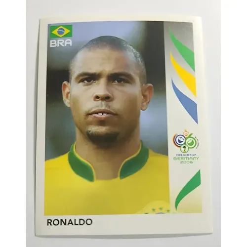 Figurinha Ronaldo Fenômeno copa 2006