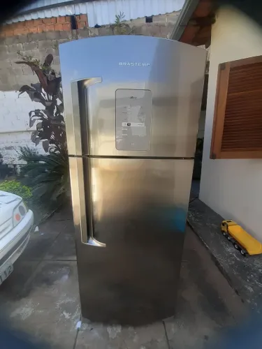 Geladeira Brastemp Frost Free Inox 420 litros