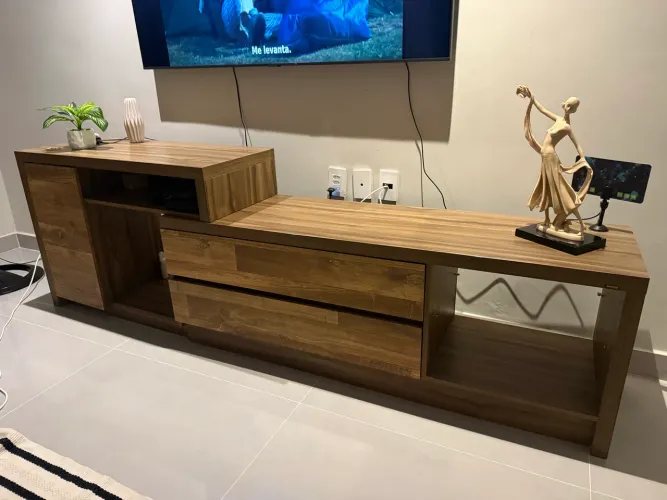 Rack para tv da sala