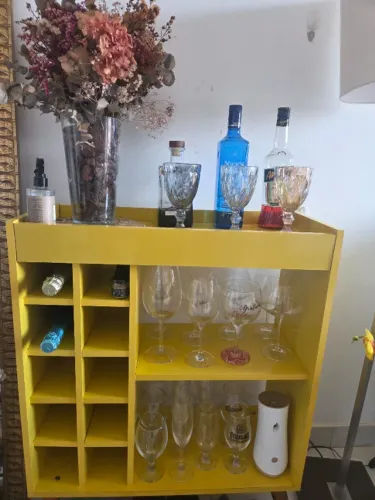 Suporte para bebidas sala de jantar
