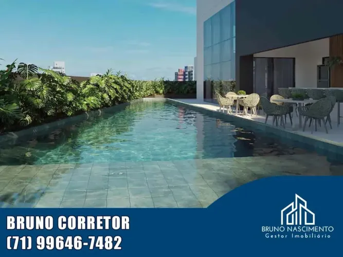 APARTAMENTO 2 QUARTOS SENDO 1 SUÍTE 61M² - RIO VERMELHO