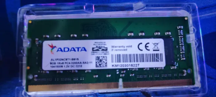 Memória RAM 8gb 3200mhz Adata