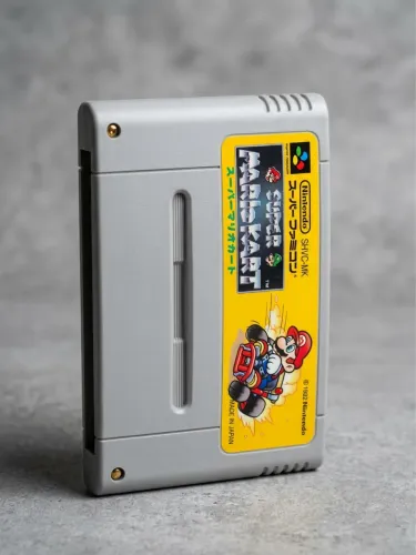 Super Mario Kart + Famicom Snes JP Original