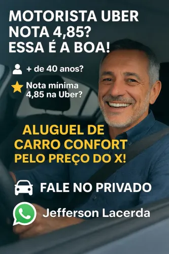 ALUGUEL DE CARRO PARA UBER CONFORT