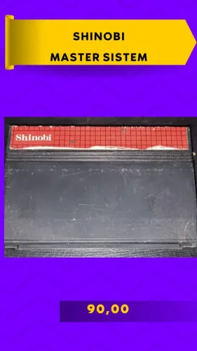 JOGO MASTER SISTEM SHINOBI