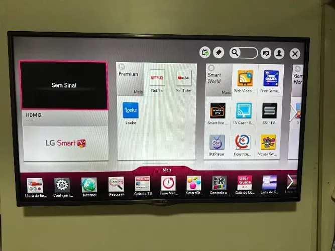 TV 49? Smart com 4 óculos 3D