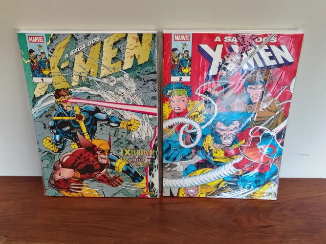 A Saga dos X-Men Vol. 1 e 2 (c/ pôster) Paninj