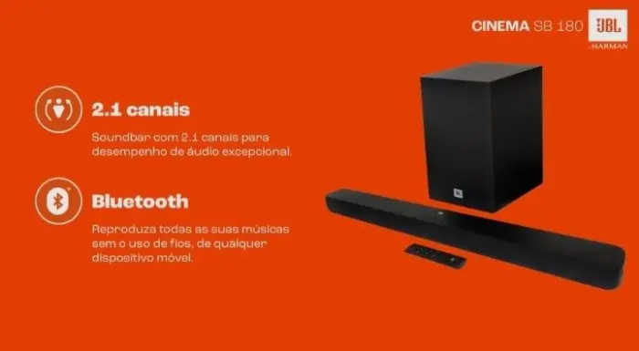Soundbar JBL Cinema SB180