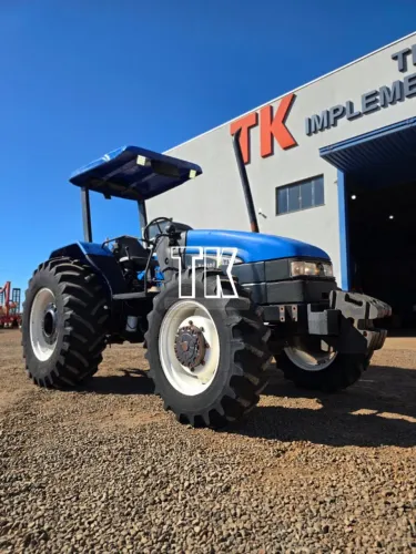 cod. 1490 TRATOR NEW HOLLAND TL 75 ANO 2008 - Tk Tratores Nova Andradina-MS