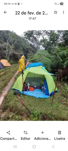 Barraca trekking camping leve