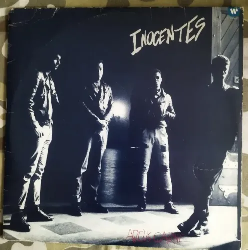 Vinil LP Inocentes - Adeus Carne (1987) Punk / Post-Punk Nacional